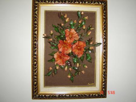 tableau en porcelaine