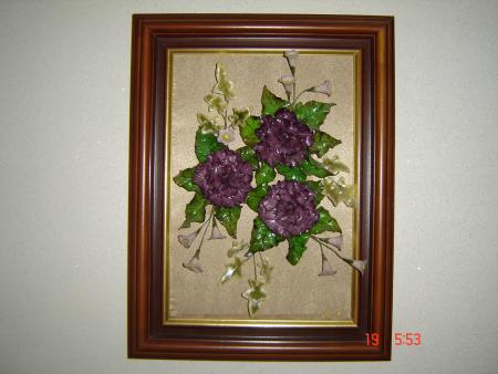 tableau en porcelaine