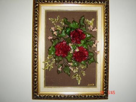 tableau en porcelaine