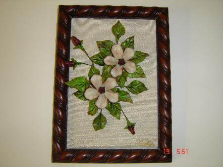tableau en porcelaine